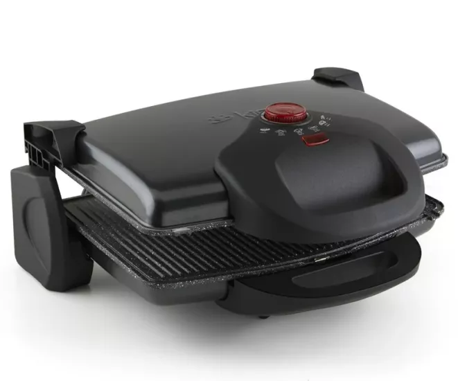 King Grillmax Izgara ve Tost Makinesi Siyah