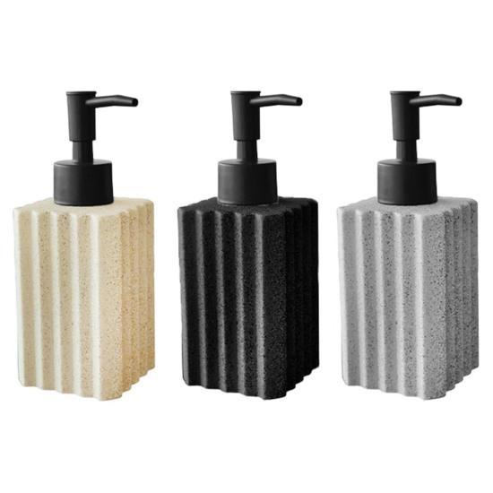 Stoneware Sabunluk Kare Siyah