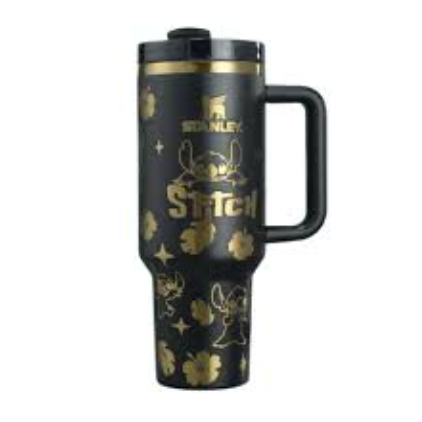 Stanley The Quencher 1.18 LT Limited Edition Stitch Siyah