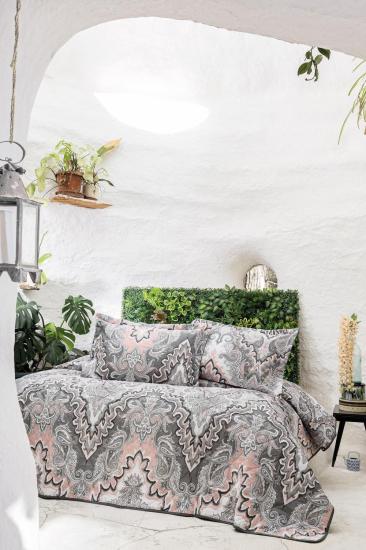 Luxart Çift Kişilik Nevresim Takımı Tegan Gris