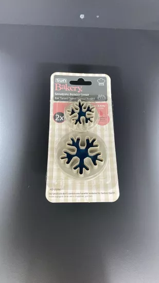 Çiçek Basmalı Hamur Kesici 2’li