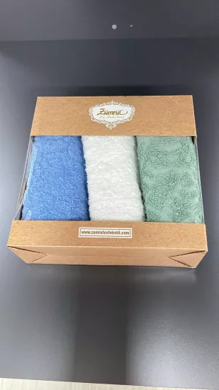 Zümrüt 3’lü Havlu 30x50