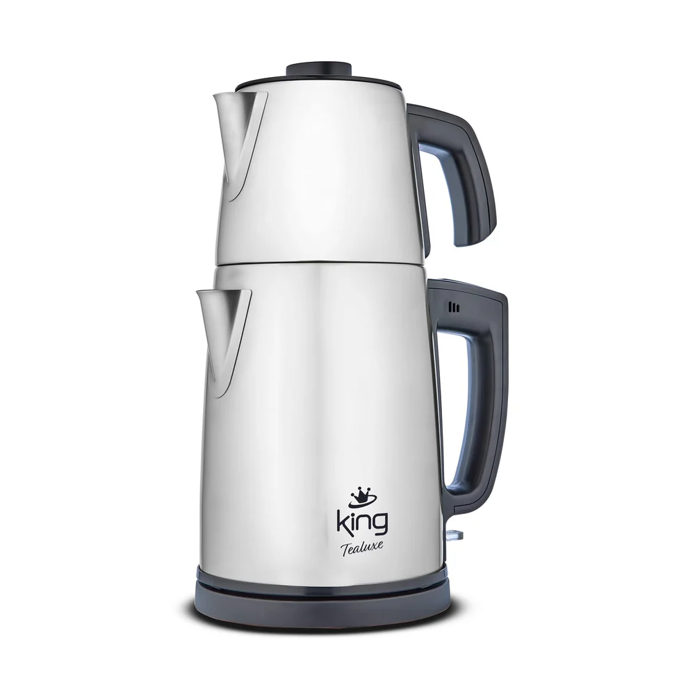 King Tealuxe Çelik Çay Makinesi İnox
