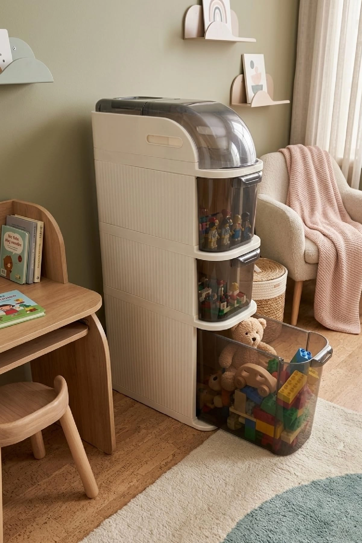 XL Pro Slim Tekerlekli Dolap